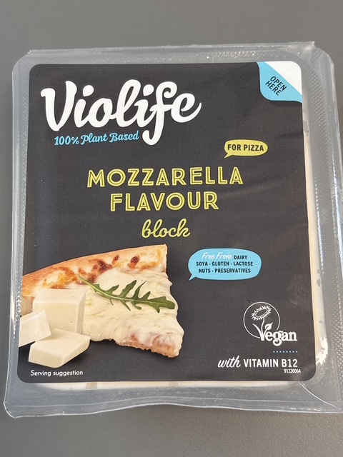 Violife — bloc pentru pizza, aromă de mozzarella